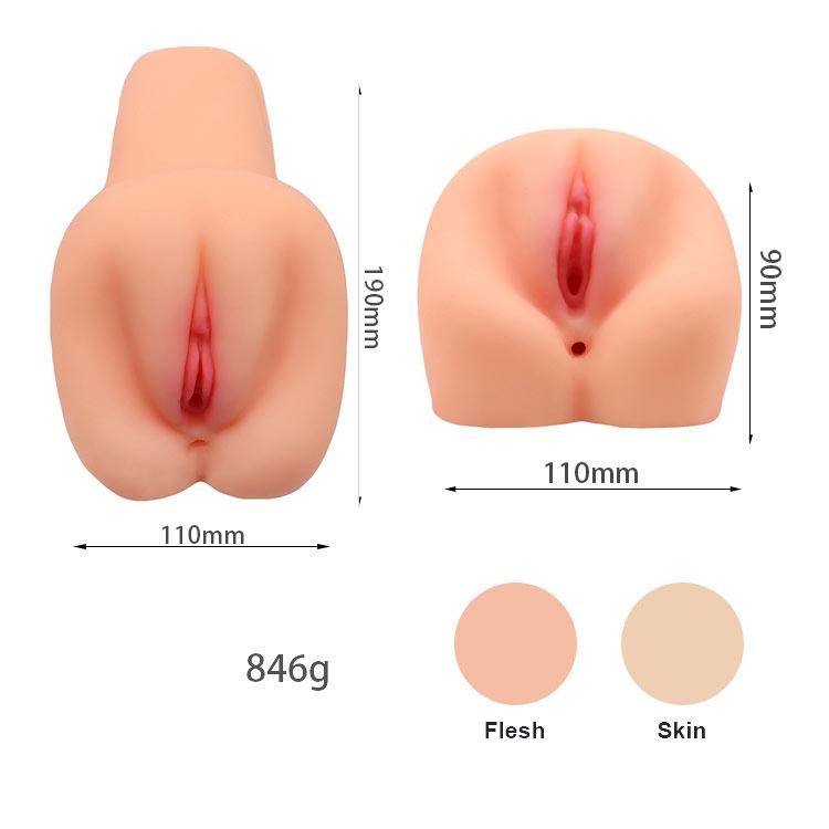 Kneeling physical doll, female actor, pussy buttocks, male masturbator, adult product wl1262