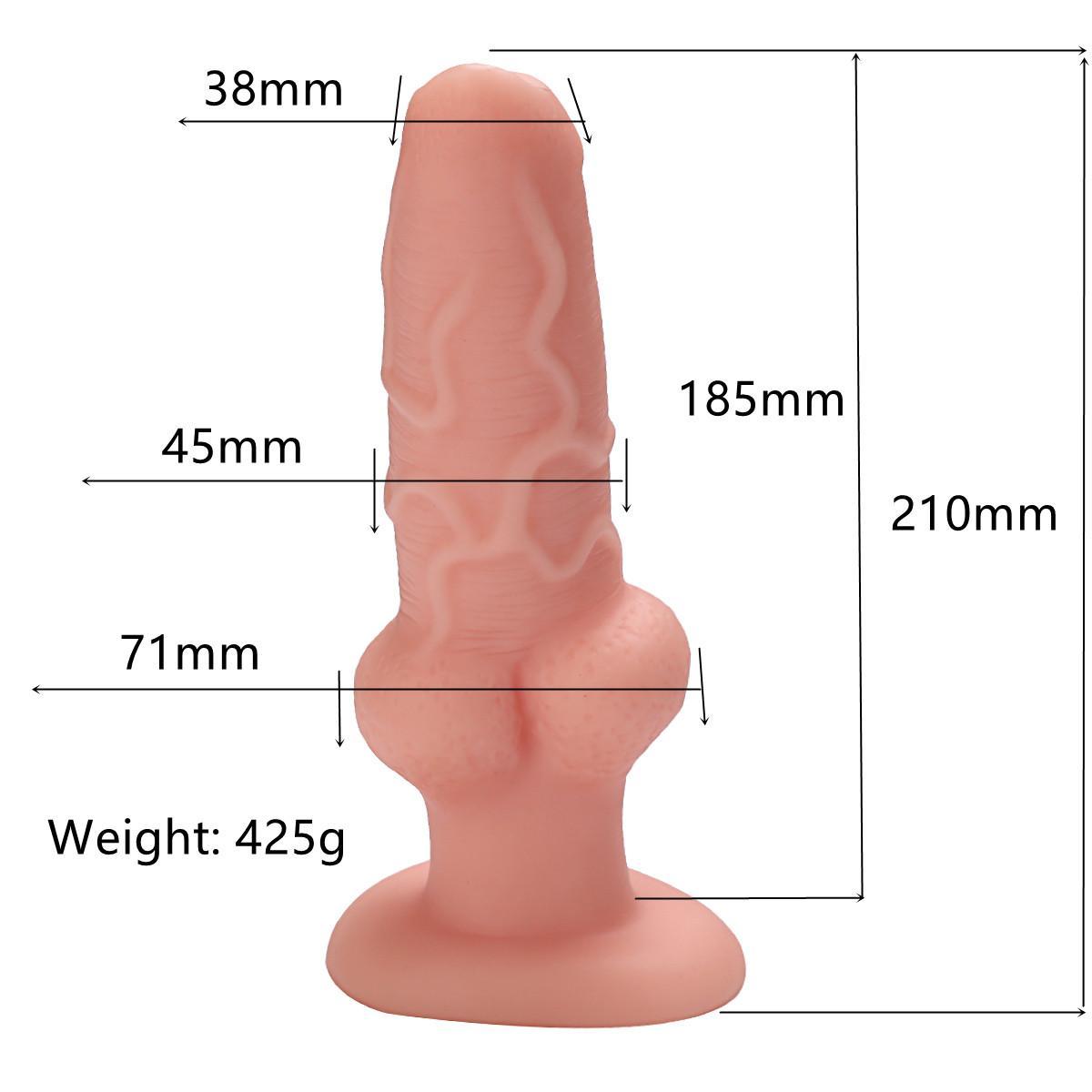 Dummy penis, animal simulation penis, female masturbation adult toy dildo wl237