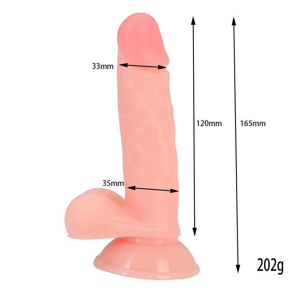 Large simulated penis with suction cup for adult sexual products, anal plug for female masturbator dildo wl226