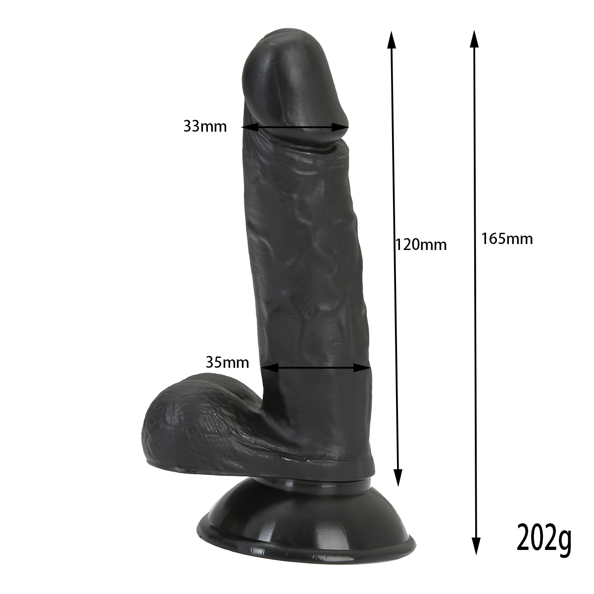 Large simulated penis with suction cup for adult sexual products, anal plug for female masturbator dildo wl226