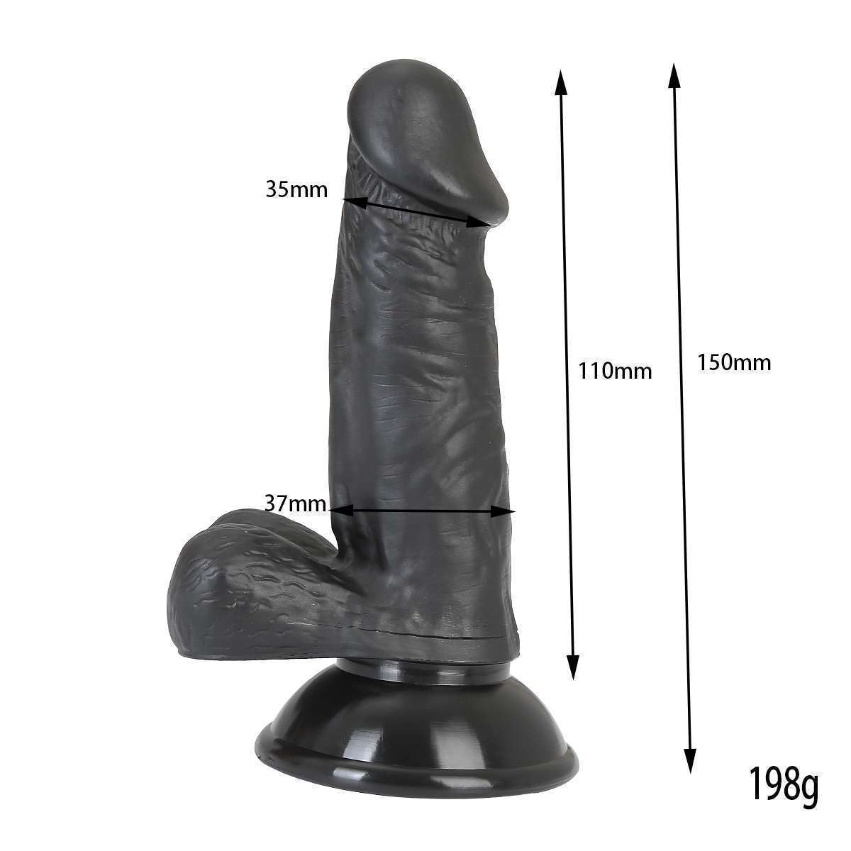 Simulated penis with suction cup, vestibular anal plug, adult product, fun female masturbation artifact, fake penis dildo wl231