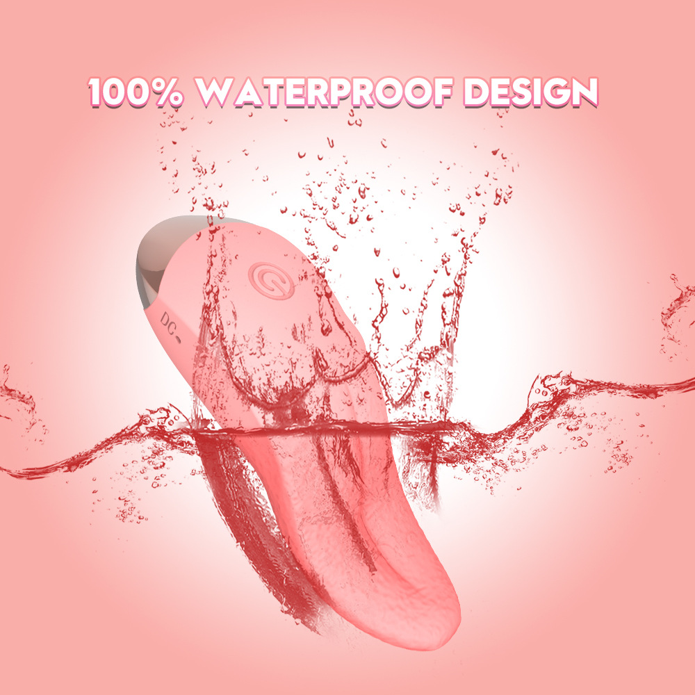 Soft Realistic tongue, female masturbation, massage, vaginal licking device