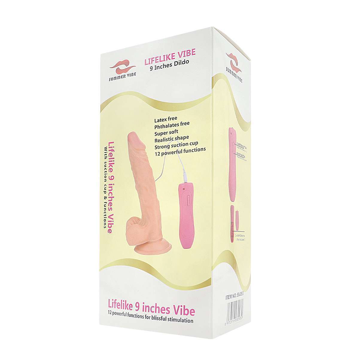 Electric swinging 9 inches realistic dildo wl093