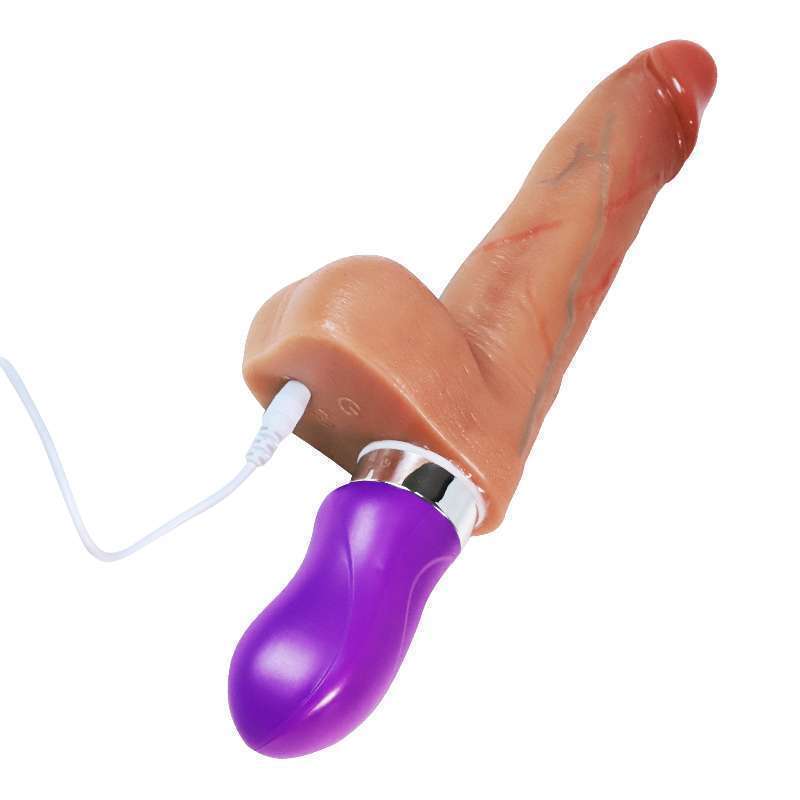 automatic retractable electric water spray penis, liquid silicone dildo