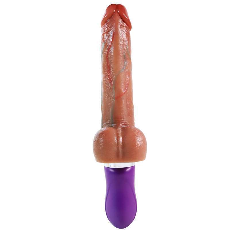 automatic retractable electric water spray penis, liquid silicone dildo