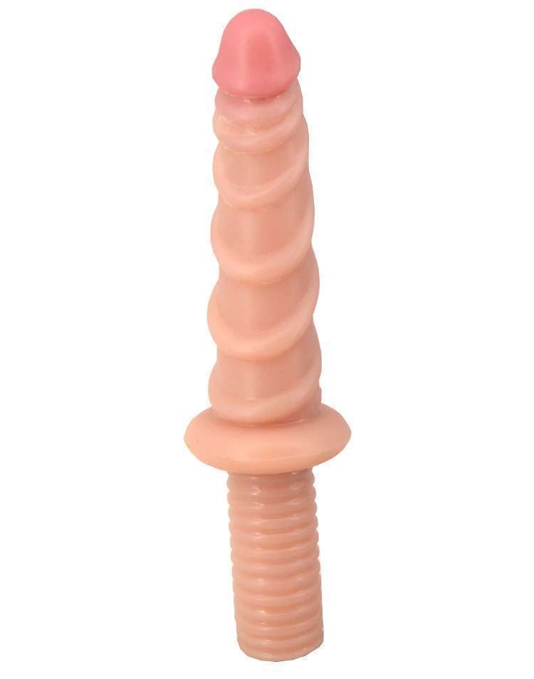 Thread, huge, anal plug with handle 11.4 inch- FAAK 67