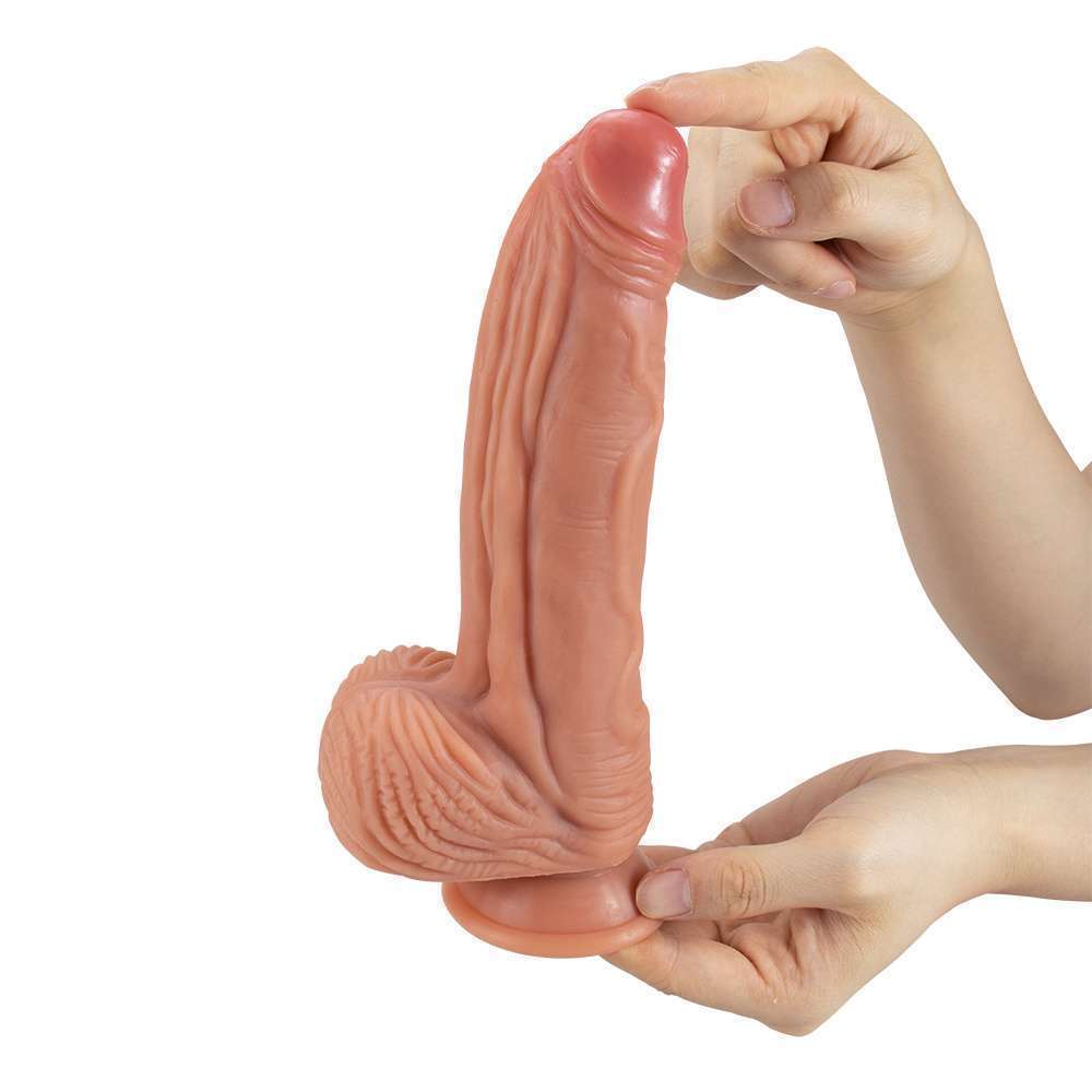 Realistic Double layered silicone Dildo - Fat