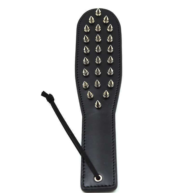 Single side steel nail bright leather hand clapper