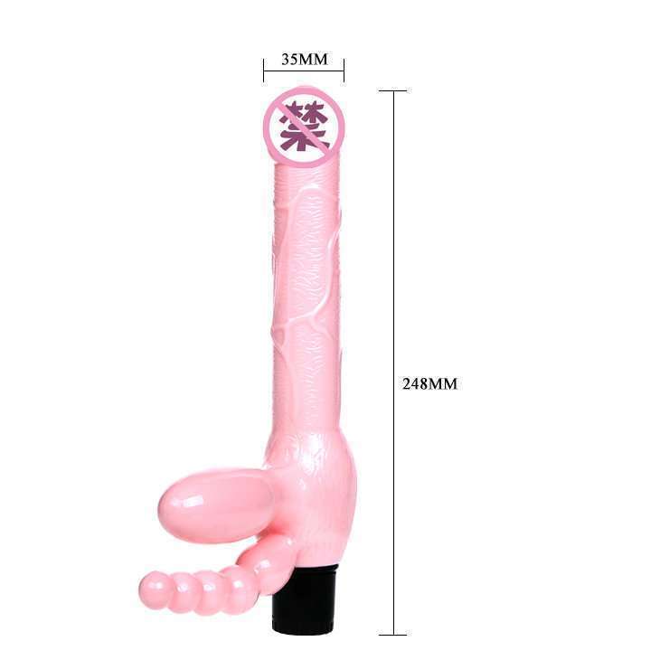 Super Strapless Dildo Lesbian harem pull bead vibrator