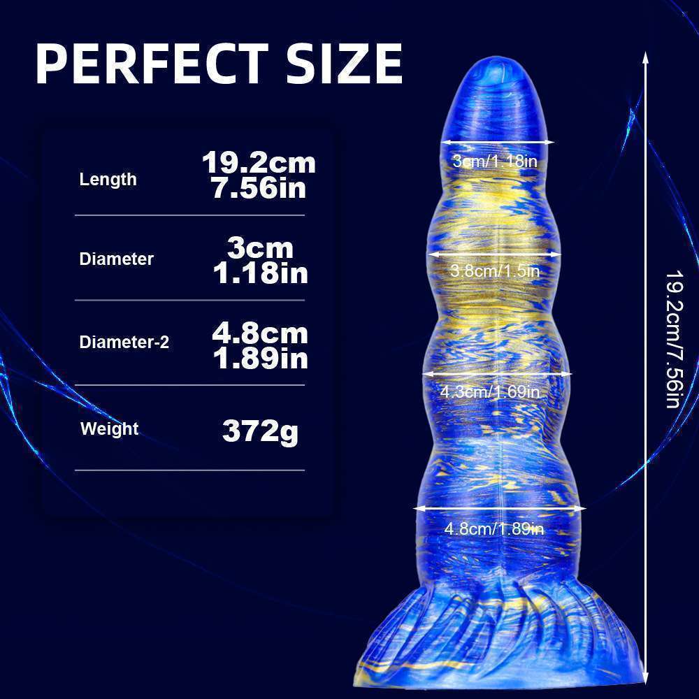 Mixed Colors Geoduck Realistic Dildo