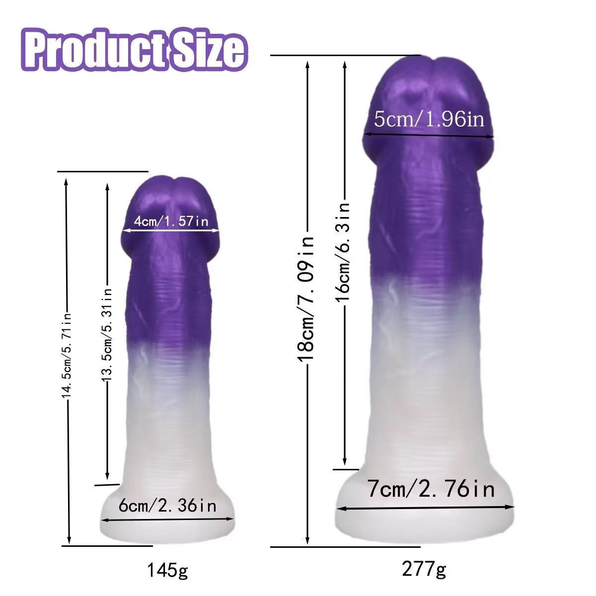 Big Glans & No Balls Dildo Mushroom