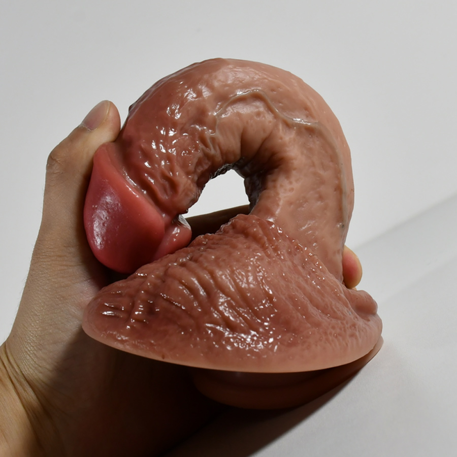 Big Mushroom Head Silicone Dildo 8.07 inch