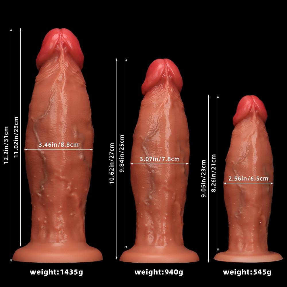 Liquid silicone simulation super large penis
