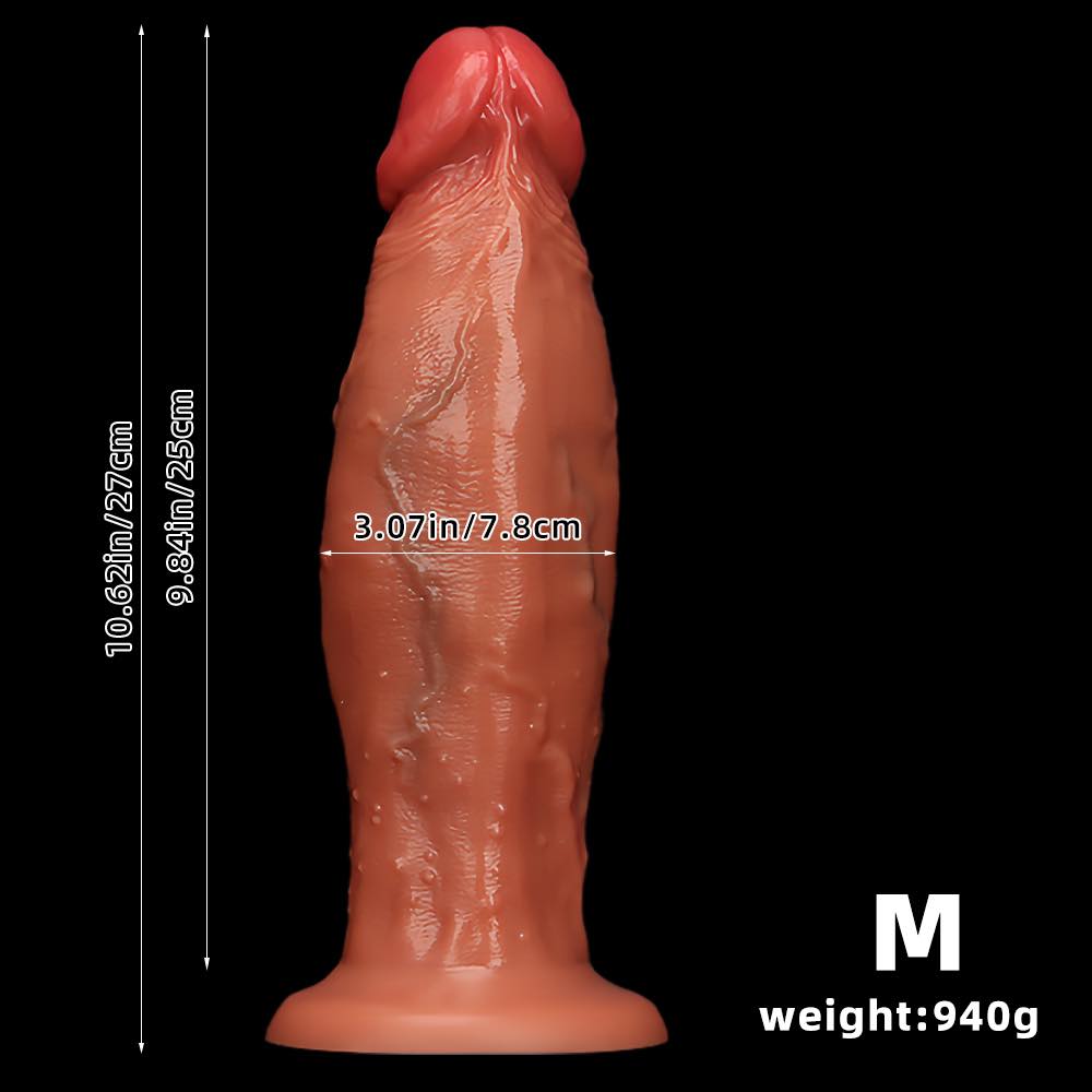 Liquid silicone simulation super large penis