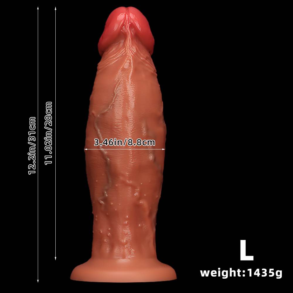 Liquid silicone simulation super large penis