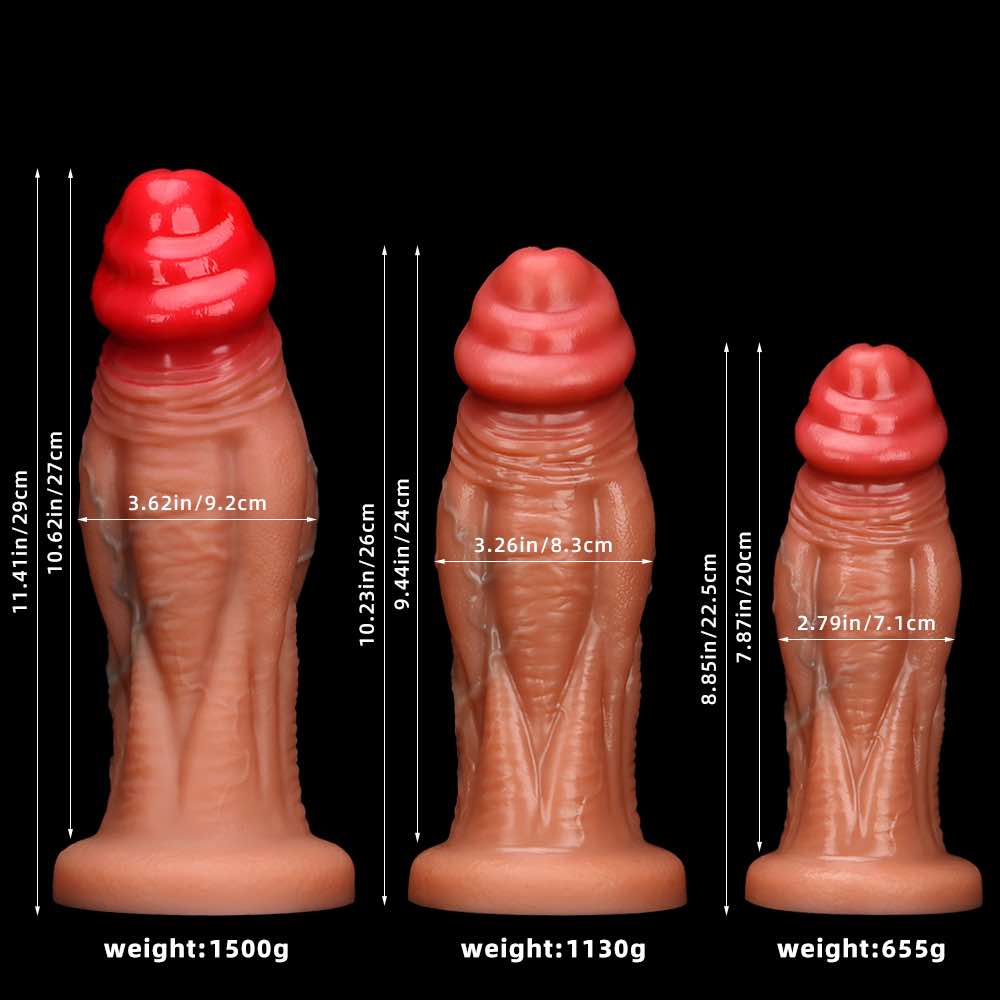 large liquid silicone dildo 8.85 inch / 10.23 inch / 11.4 inch