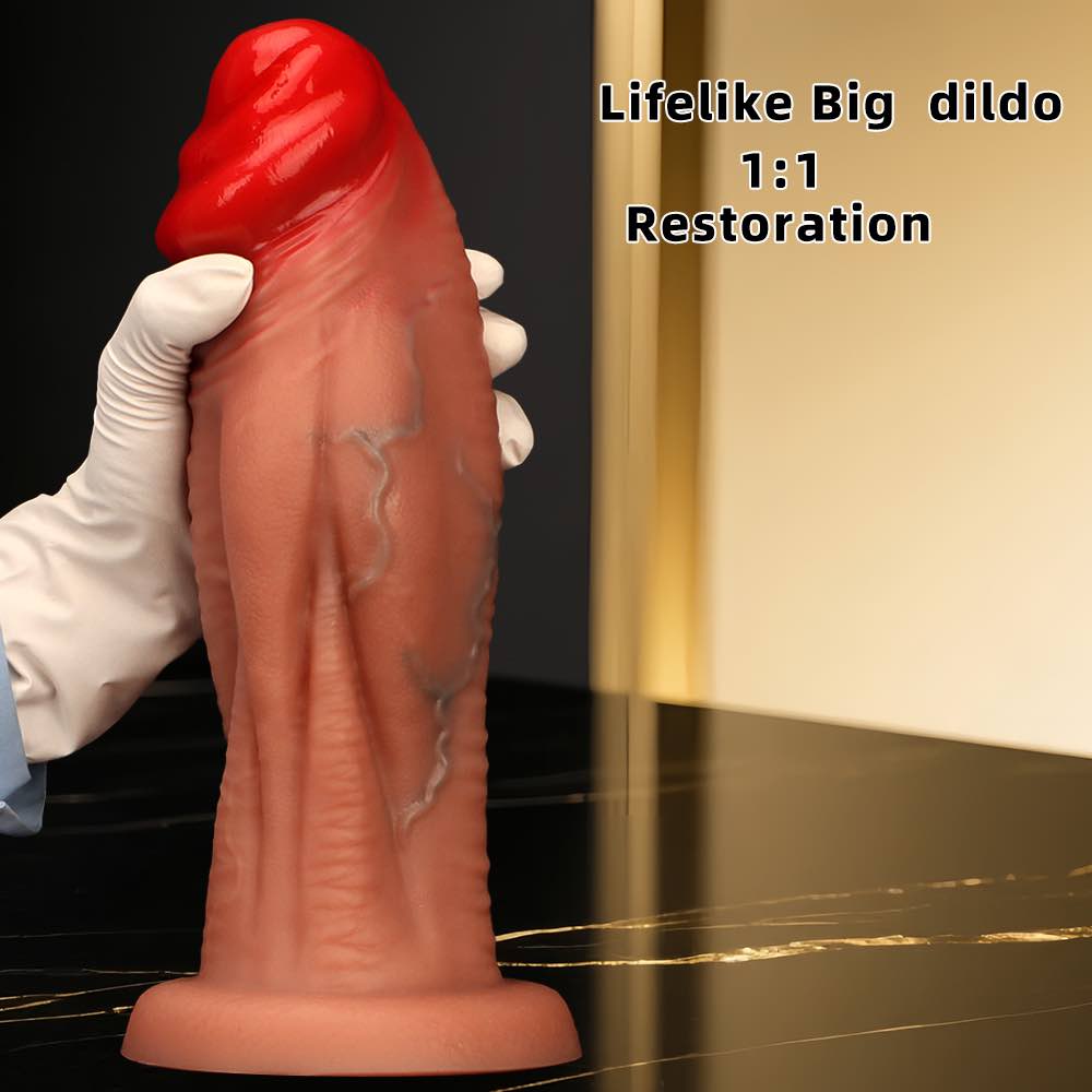 large liquid silicone dildo 8.85 inch / 10.23 inch / 11.4 inch