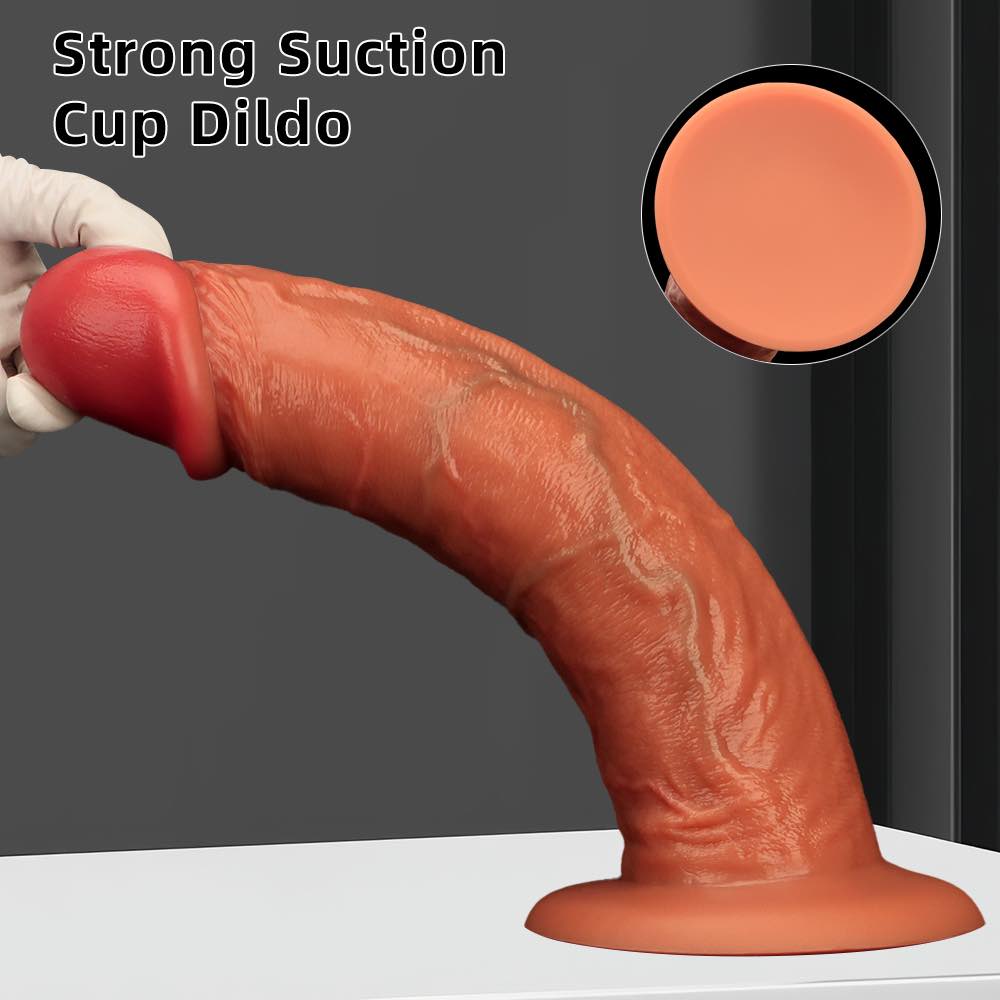 liquid silicone large dildo  - seductive woman