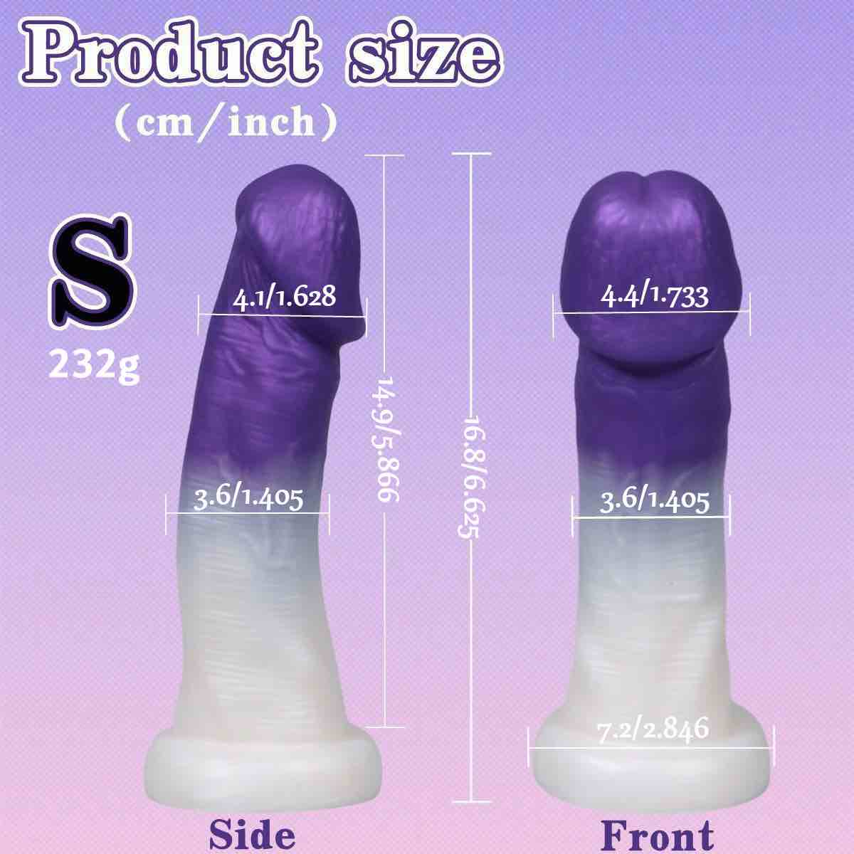 Big Glans & No Balls Dildo Mushroom