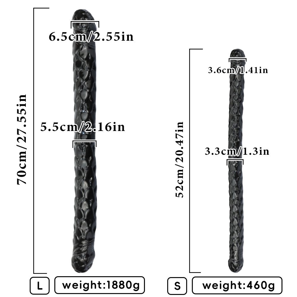 Dragon Scale Super Long Double Dildo