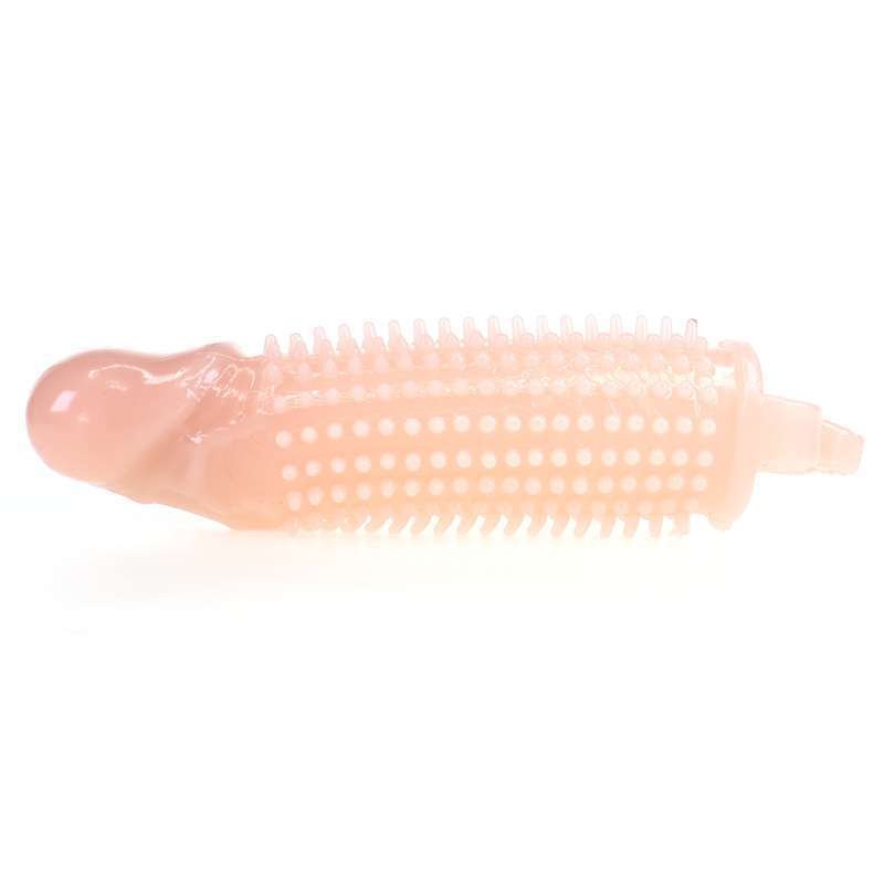 Vibrating Glans Wolftooth Penis Sleeve