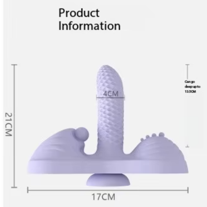 Portable Seat Cushion Masturbator Electric dildo Vibrating Telescopic Heated - Cycling mat vibrator