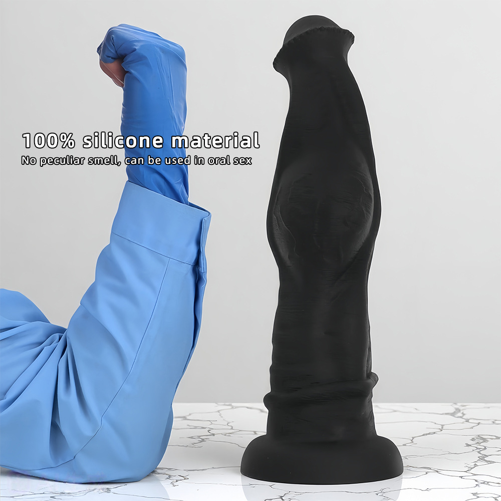 Large horse silicone dildo