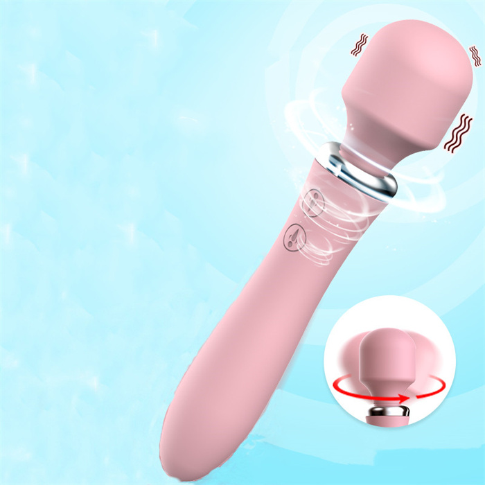 AV Stick Vibrator with Heating & Stepless Speed Control