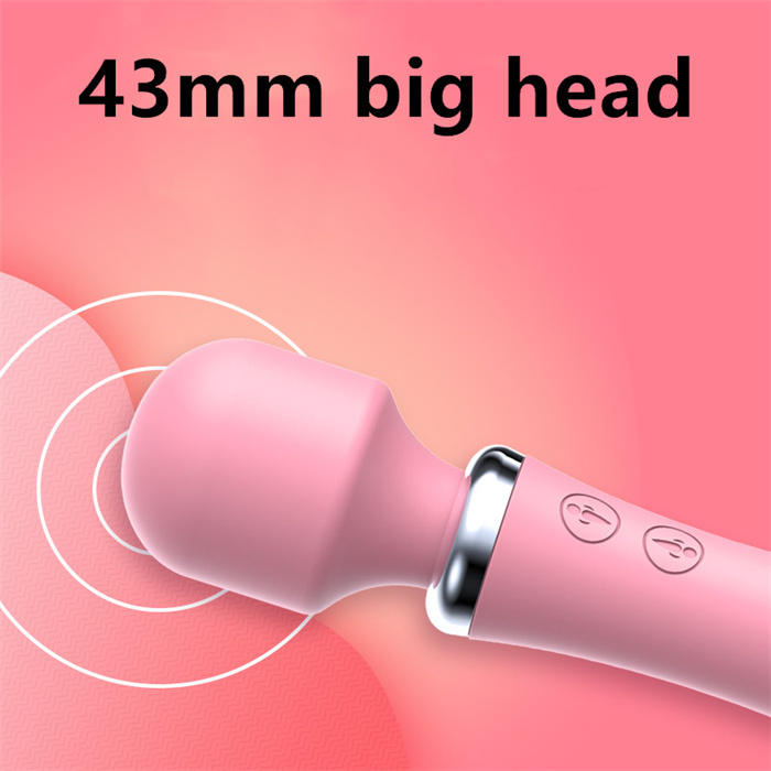 AV Stick Vibrator with Heating & Stepless Speed Control