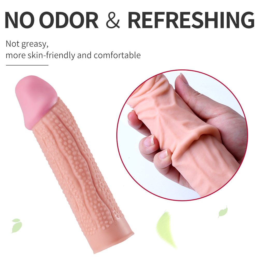 Hollow TPE sleeve for penis -Y908