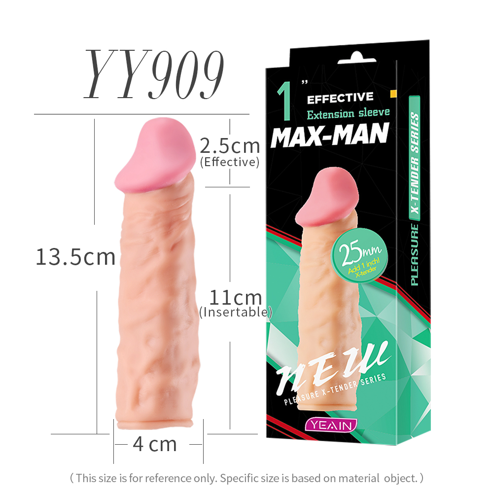 Hollow TPE sleeve for penis -Y909