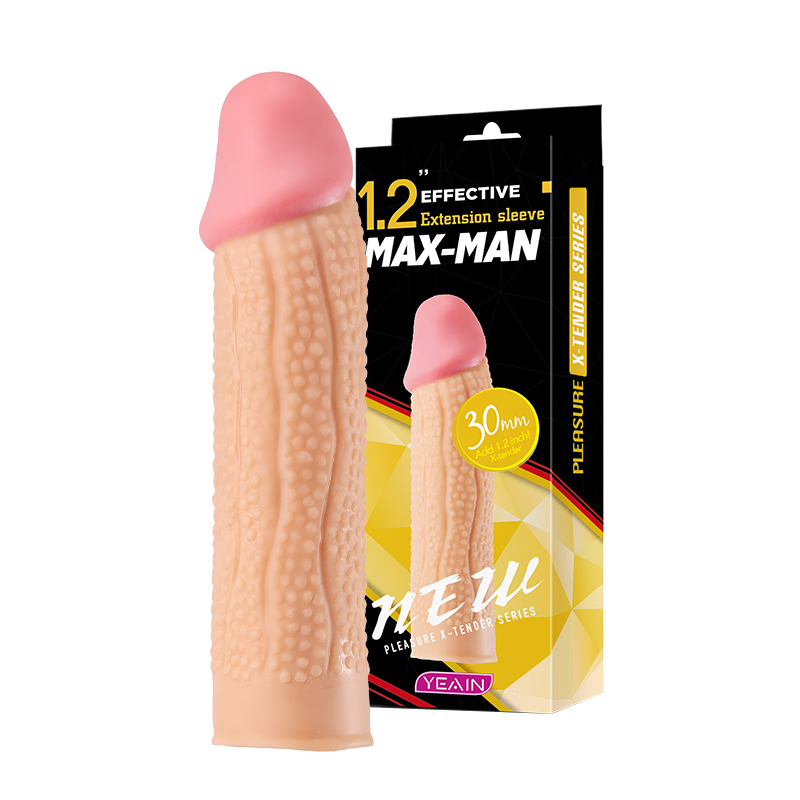 Hollow TPE sleeve for penis -Y911