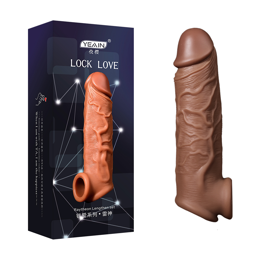 liquid silicone penis extension sleeve