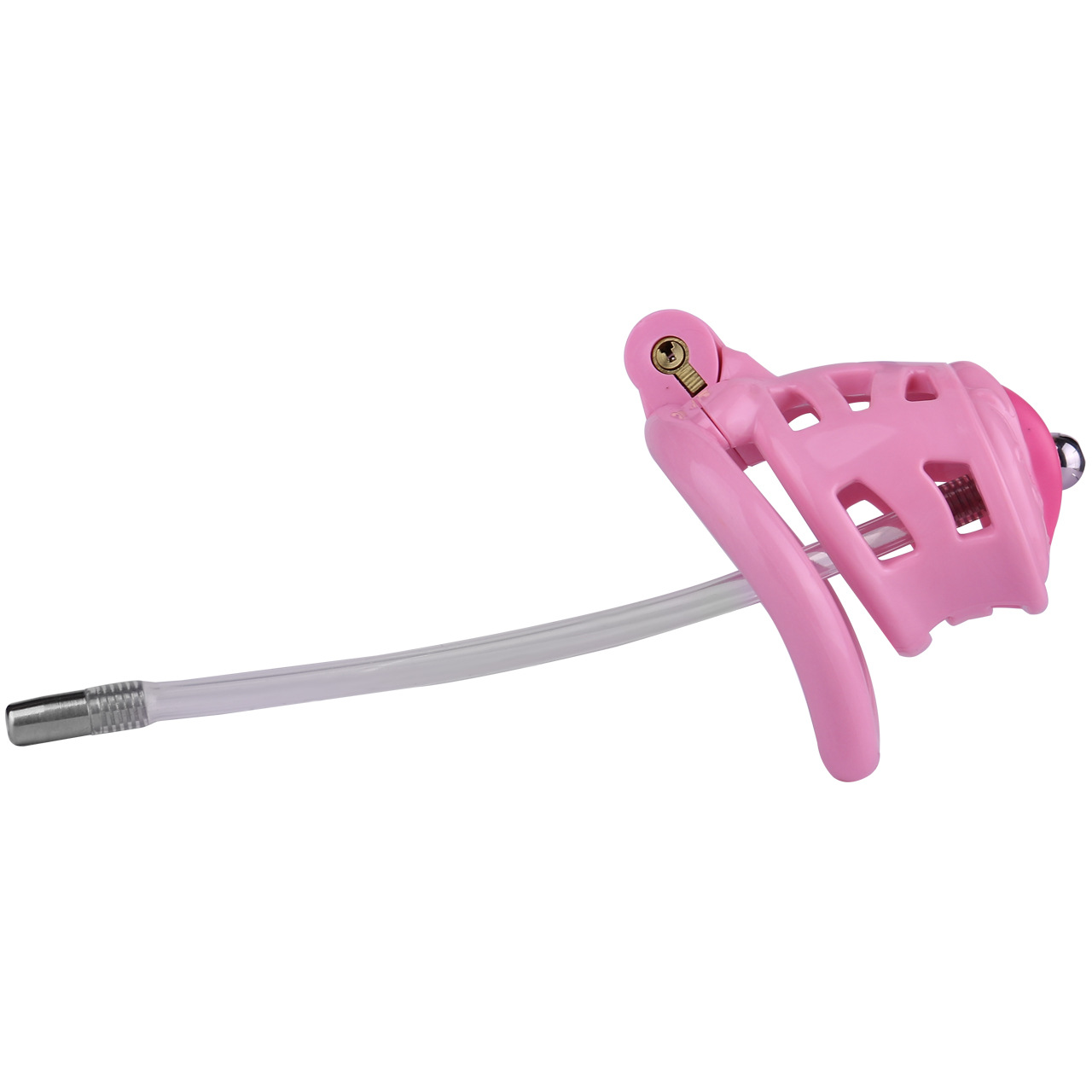 lifelike labia penis cage chastity lock