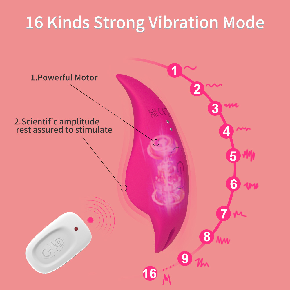 APP+Remote Control Invisible Strap-on Vibrator