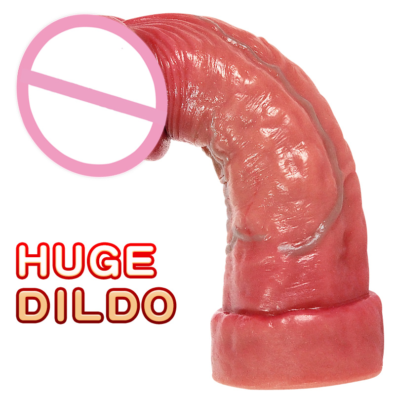 Mushroom Head 6.7 inch / 9 inch / 10.2 inch Realistic Dildo