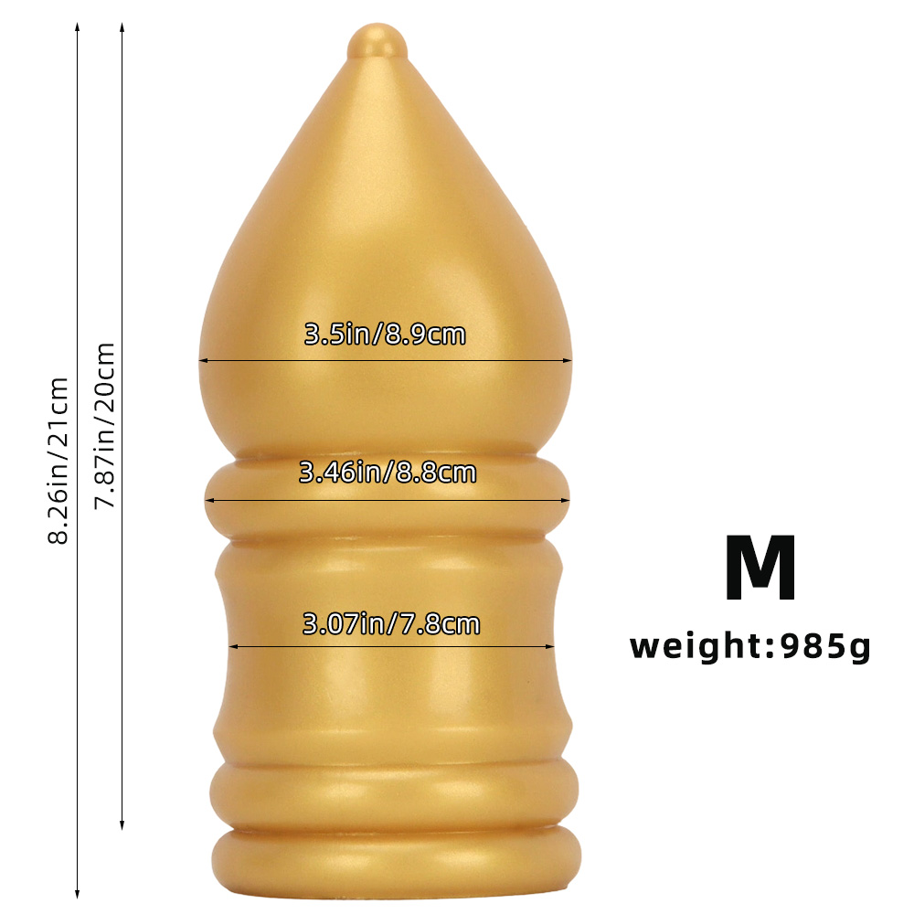 Huge Anal Plug Enlarges The Anus Big Dildo