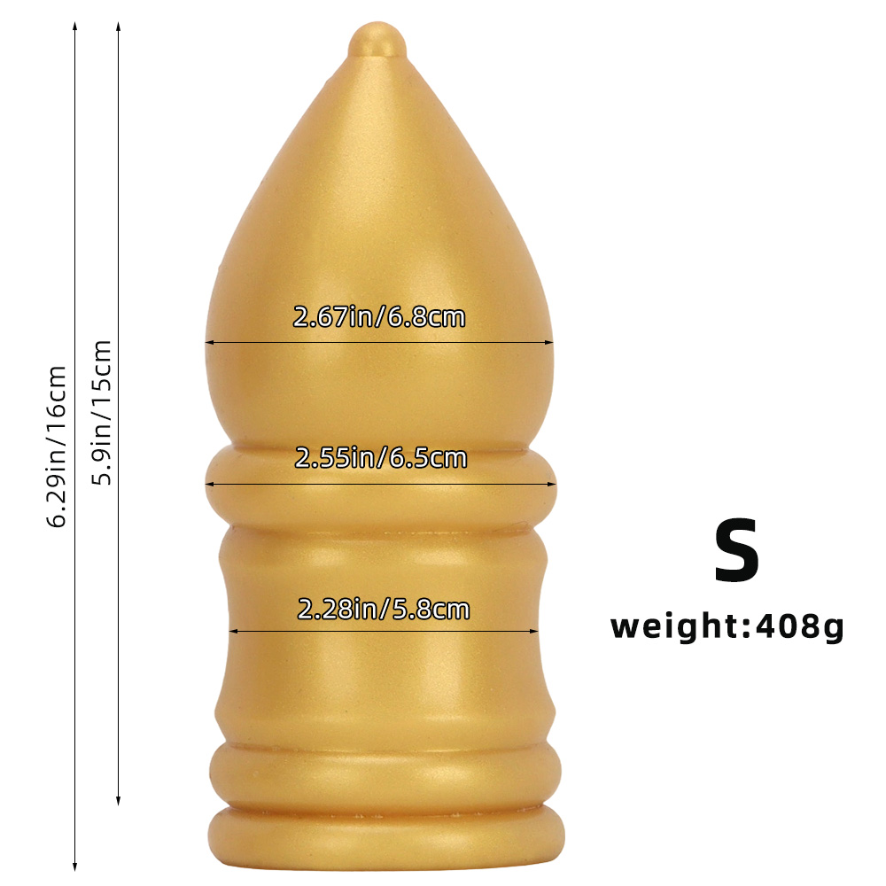 Huge Anal Plug Enlarges The Anus Big Dildo
