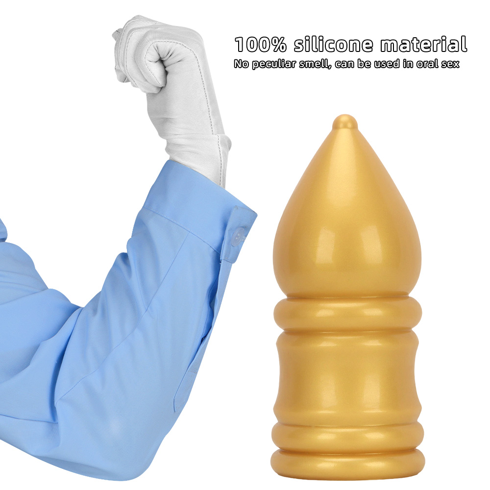 Huge Anal Plug Enlarges The Anus Big Dildo