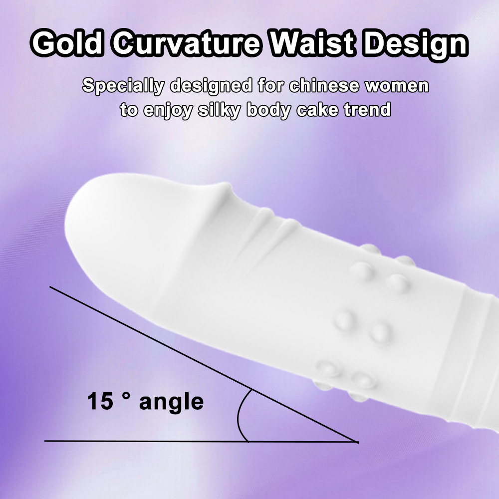 Automatic vibrator with telescopic suction sex machine