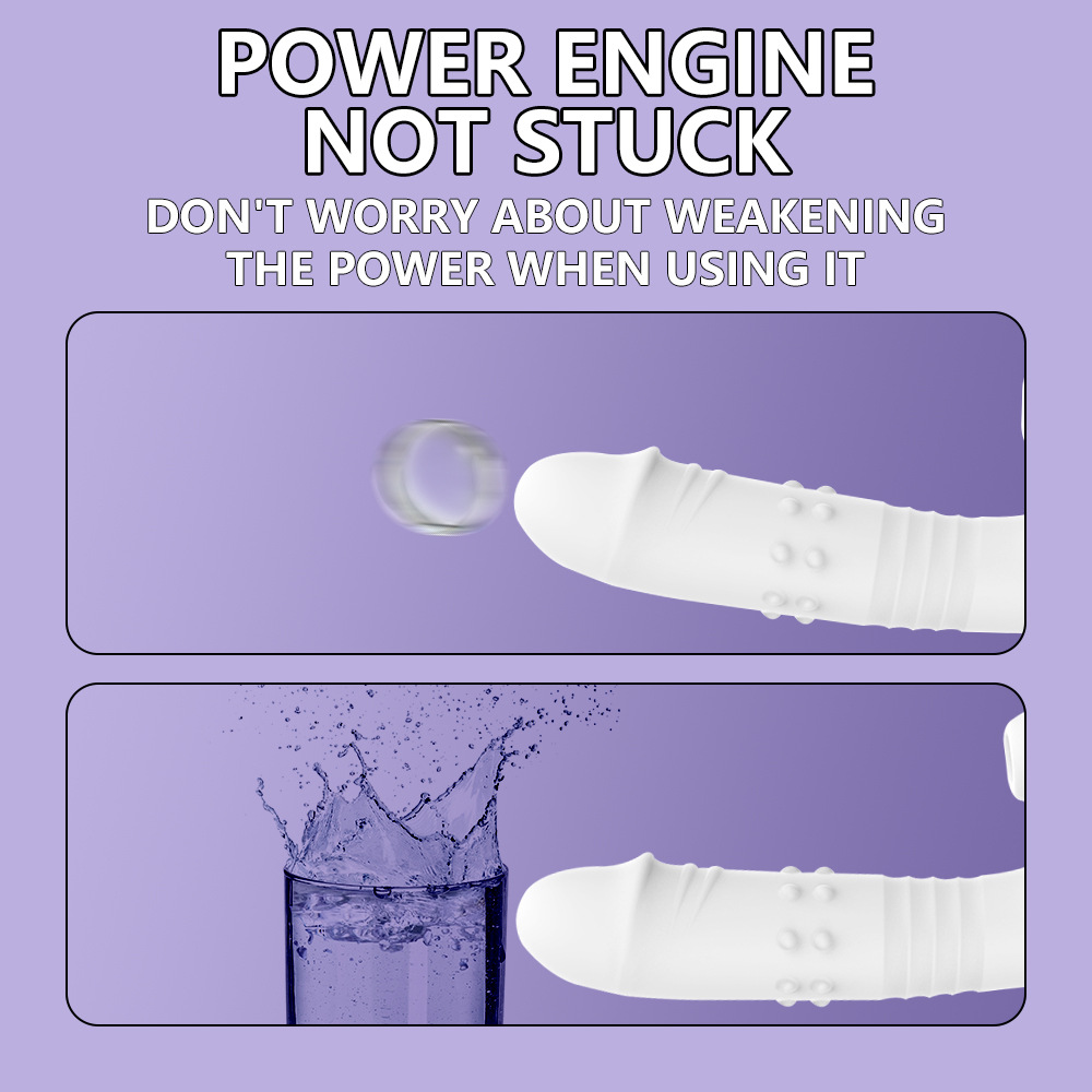 Automatic vibrator with telescopic suction sex machine