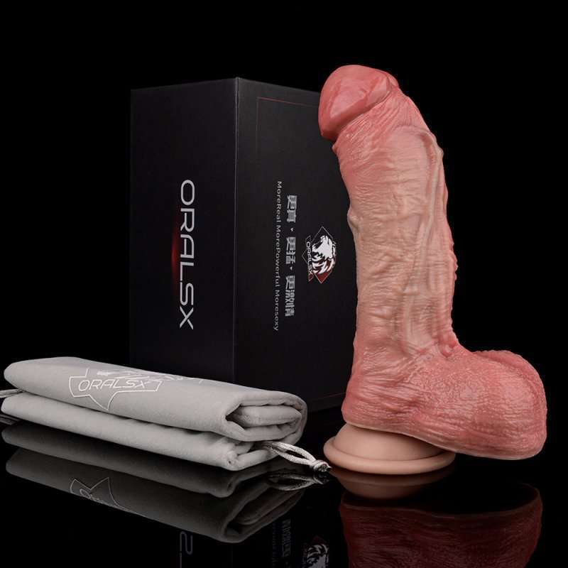 Double Density Realistic 18.5 cm dildo