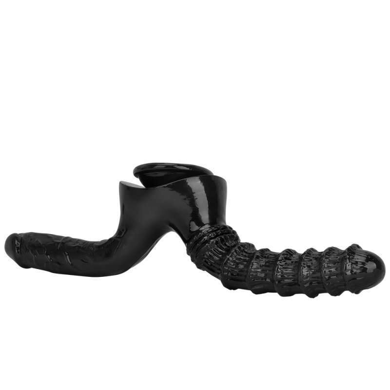 Twin lifelike PVC Double Dildo