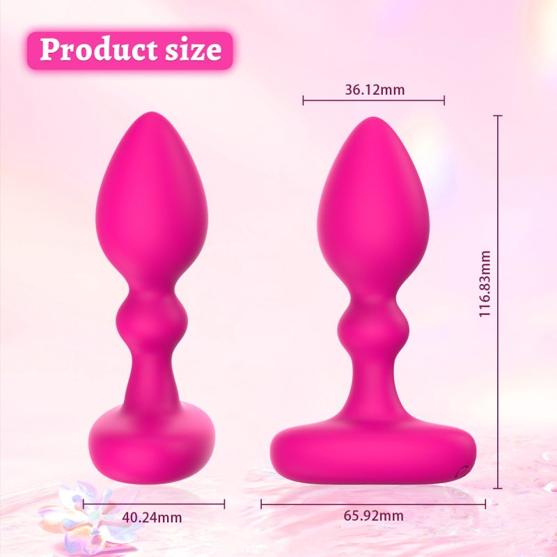 Prostate Massage Vibration Butt Plug - wireless control