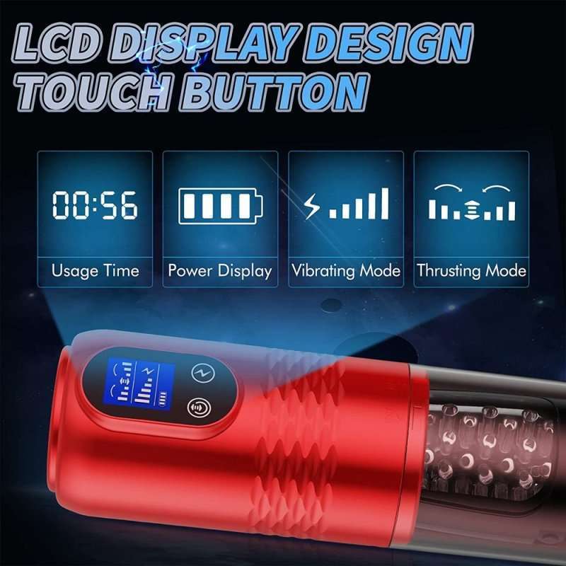 Innovative Motors Telescoping LCD Display Masturbator