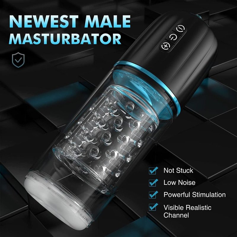 Thrusting & Rotating Male Masturbator