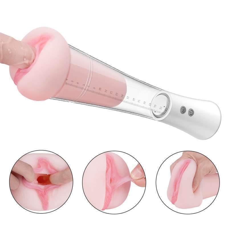 2 IN 1 Penis Pump With Masturbator