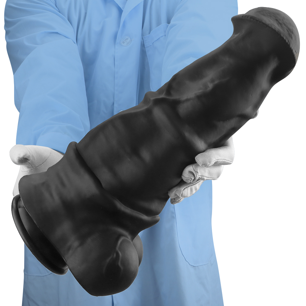 Black Big Fantasy Horse Dildo - 5 different sizes