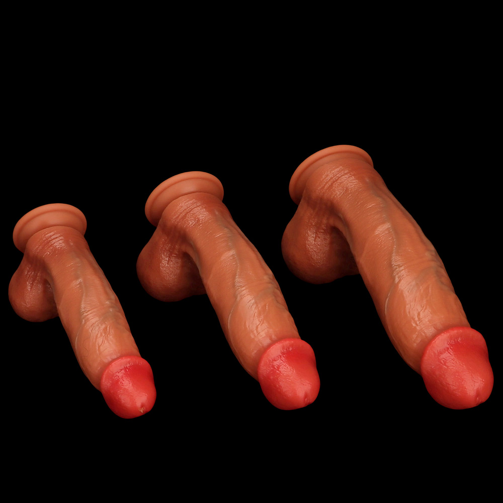Maparon Silicone Lifelike Mushroom head Dildo