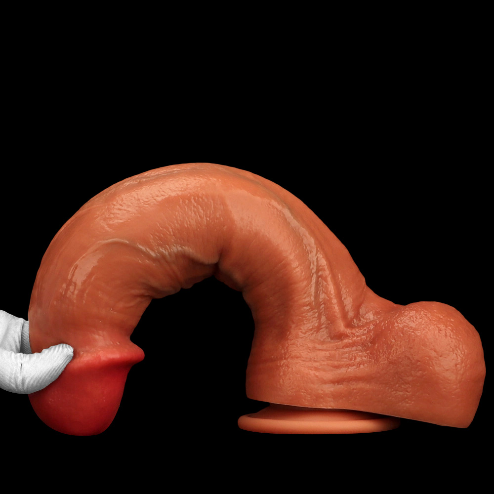 Maparon Silicone Lifelike Mushroom head Dildo